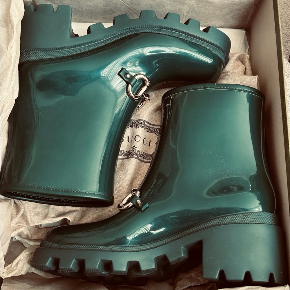 Gucci Rain Boots - Picture 2 of 6